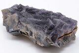 Purple, Cubic Fluorite Crystal Cluster - Pakistan #197018-1